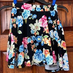 Cute Floral Charlotte Russe Skirt